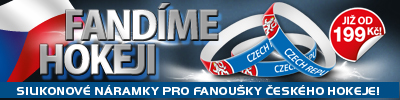 Fandíme hokeji - silikonové náramky Fandíme hokeji - silikonové náramky