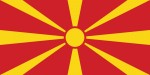 Samolepka - vlajka Makedonie