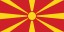 Samolepka - vlajka Makedonie