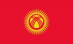 Vlajka Kyrgyzstn