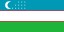 Vlajka Uzbektistán