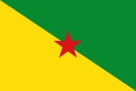 Vlajka Francouzsk Guyana
