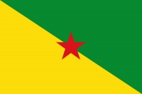Vlajka Francouzská Guyana