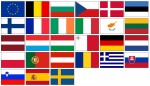 Komplet vlajek stt EU