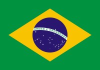 Samolepka - vlajka Brazlie