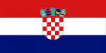 Samolepka - vlajka Chorvatsko