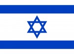 Samolepka - vlajka Izrael