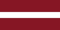 Samolepka - vlajka Lotysko