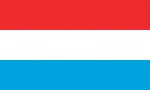 Samolepka - vlajka Lucembursko