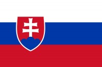 Samolepka - vlajka Slovensk republika