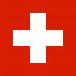 Samolepka - vlajka Švýcarsko