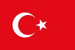 Samolepka - vlajka Turecko