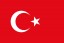 Samolepka - vlajka Turecko