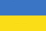 Samolepka - vlajka Ukrajina