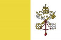 Samolepka - vlajka Vatikn