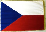 Slavnostní vlajka ČR - sametová