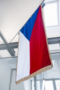 Slavnostn vlajka R - sametov