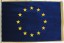 Slavnostní vlajka EU - sametová
